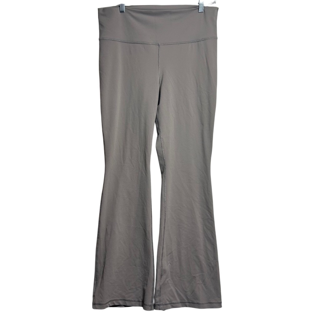 Aritzia Tna TnAction Atmosphere Flare Hi-Rise Leggings Taupe Brown XL Yoga Pants